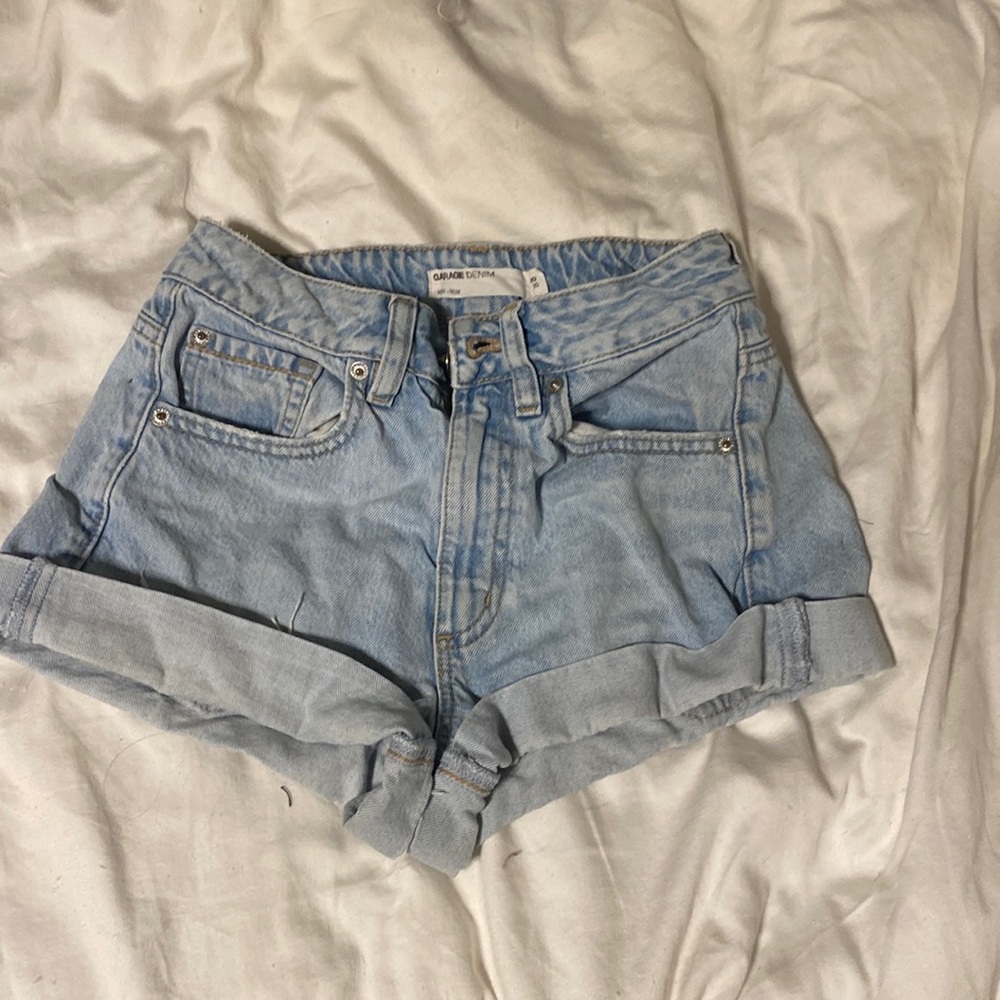 garage jean shorts!!